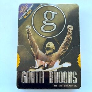 NEW Garth Brooks The Entertainer 5 DVD Collector’s Tin Sealed NWT